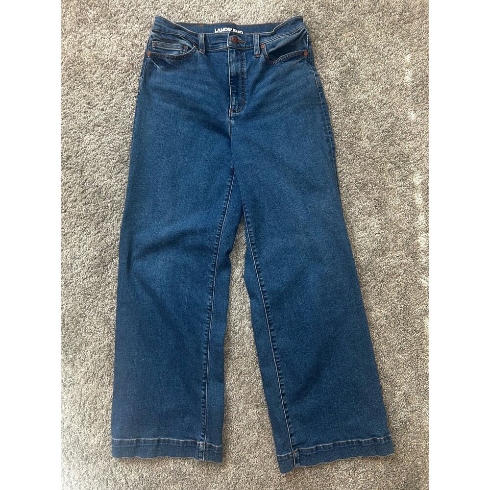 Lands’ End 532582 Recover Women's Jeans Size 8 Inseam 29.5
